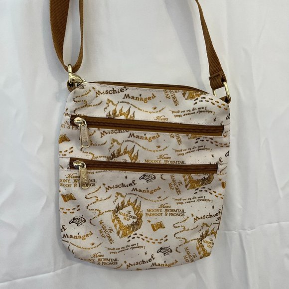 Loungefly Handbags - Wizarding World Of Harry Potter Loung Fly Marauders Map 3 Pocket Crossbody Purse